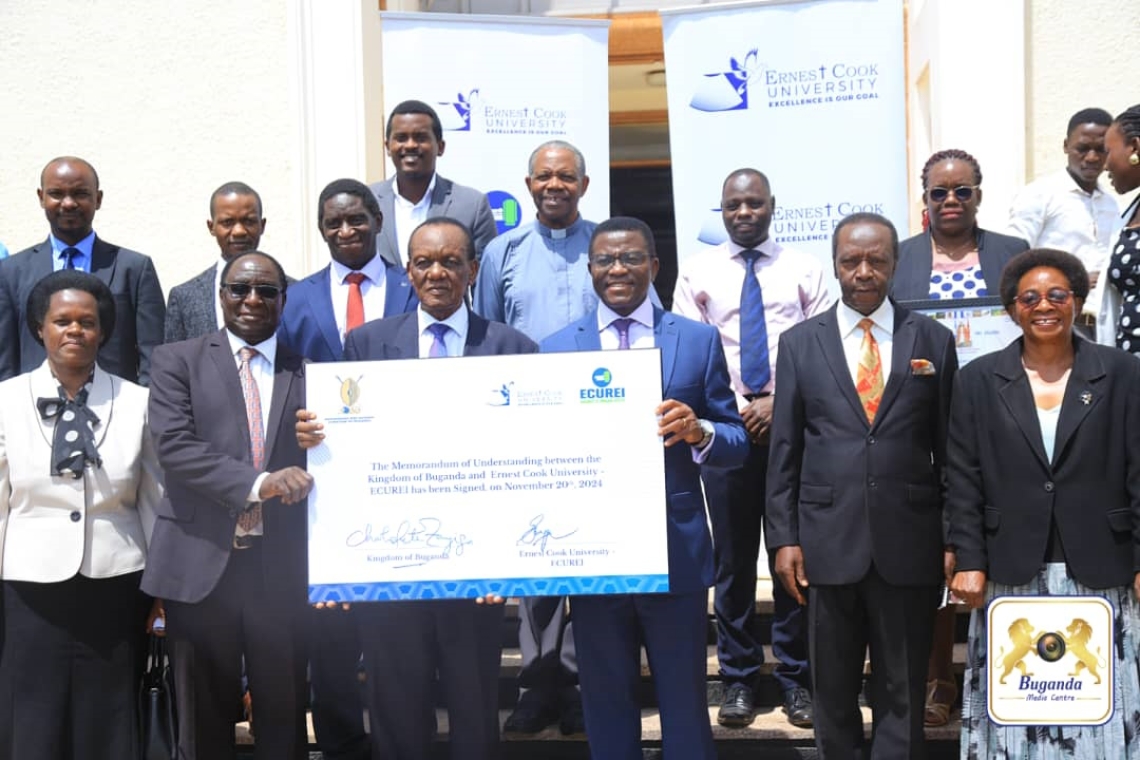Buganda esse omukago ne Ernest Cook University – okutumbula n’okwanguyiza ebyobujjanjabi mu Bwakabaka